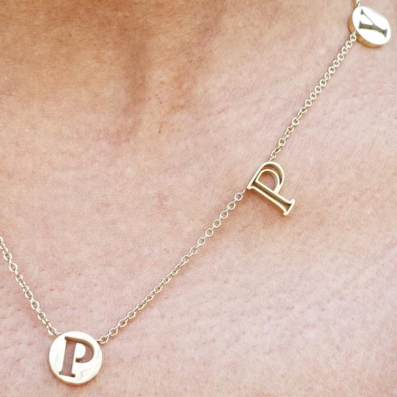 goldmarie Kette HAPPY Stahl vergoldet 