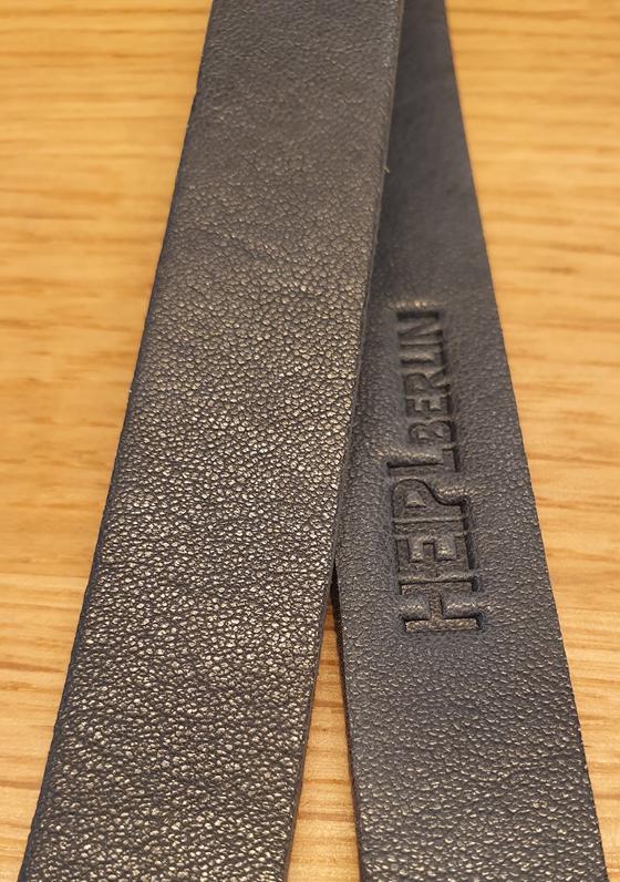 Schlüsselanhänger kurz, Blau Grau