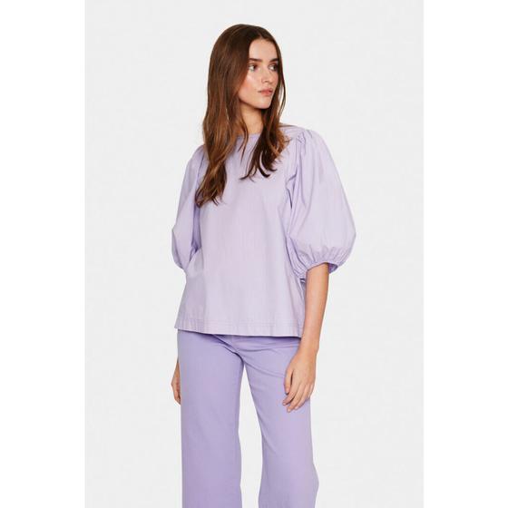 SAINT TROPEZ Bluse TAJRASZ 30512441 - lavendel