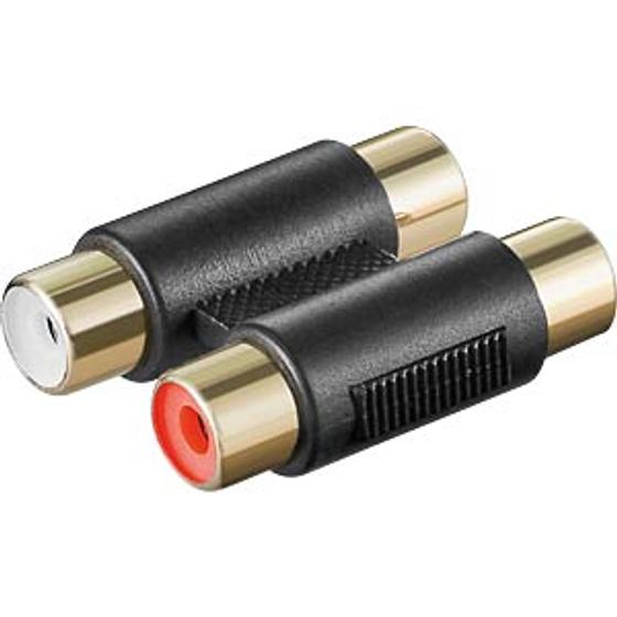 Adapter 2x Chinchkupplung - 2x Chinchkupplung