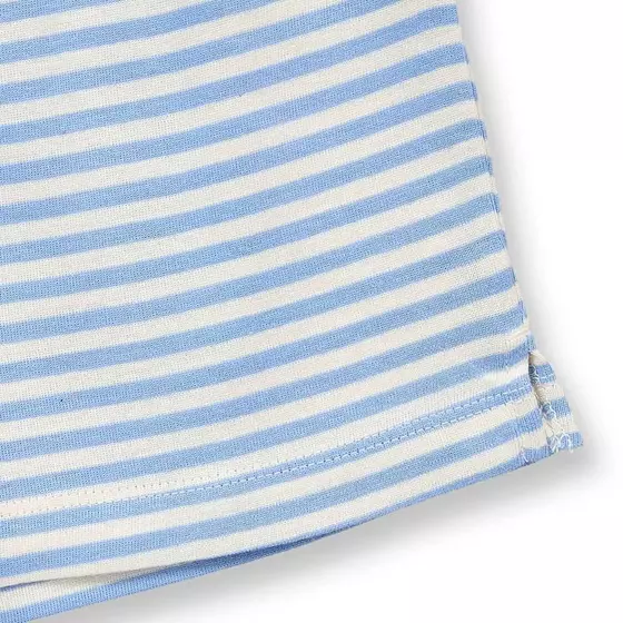 Sense Organics Pyjama Kurz Jula Strawberry Stripes