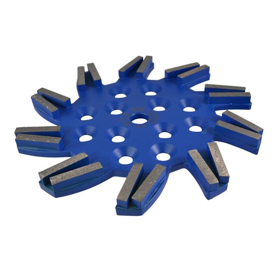 Diamant-Stern-Schleifscheibe <br> Ø 250 mm medium Bindung <br>für Estrich/Beton, dünne Beschichtungen