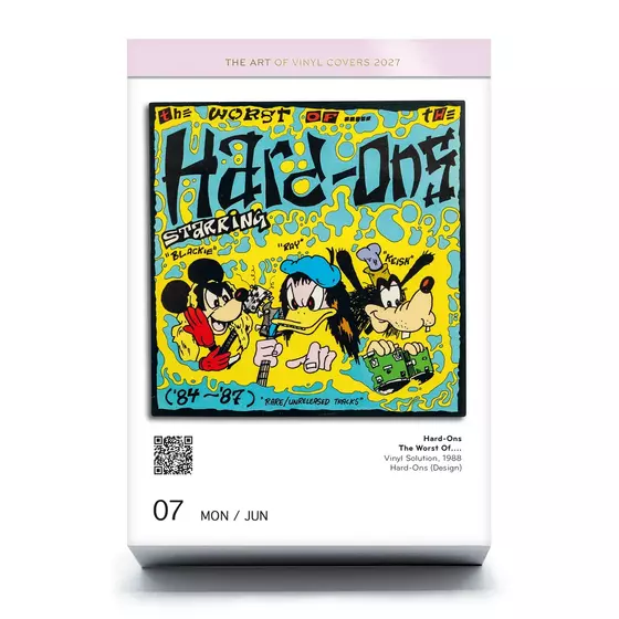 Tischkalender The Art of Vinyl Covers 2027