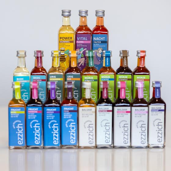 ezzich tasting Probierset - Bio Essig & Bio Balsame & Bio Oxymele