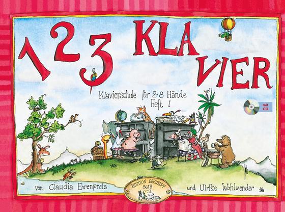 1 2 3 Klavier Heft 1
