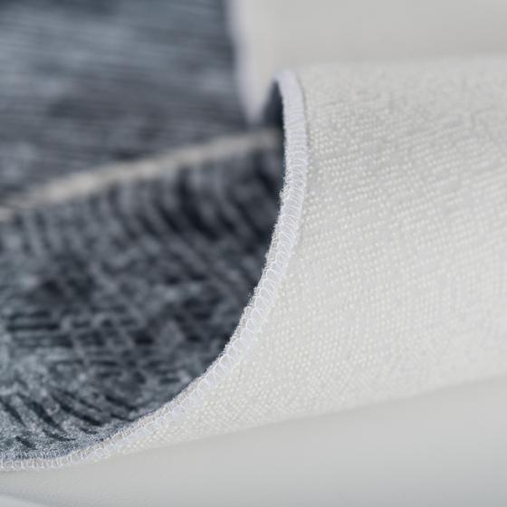 (1)Yikanabilir HALI 80 x 150 cm gri yaprak