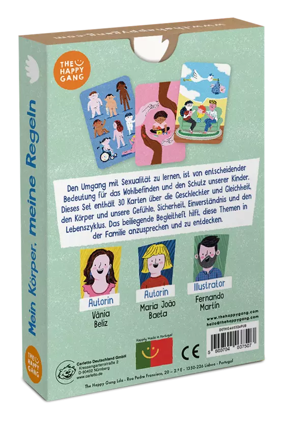 The Happy Gang Mutmachkarten Mein Körper Meine Regeln