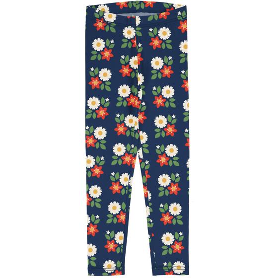 Leggings "FLOWERS", Biobaumwolle, GOTS-zertifiziert