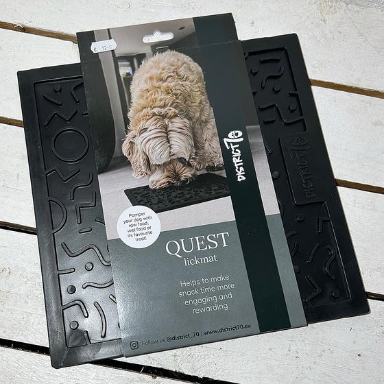 Schleckmatte Quest dunkelgrau