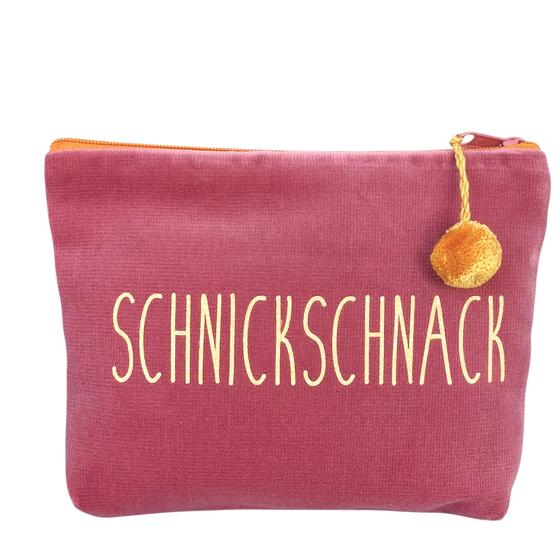 Frau Heidelberg Kosmetiktasche M rosa NEON orange SCHNICKSCHNACK