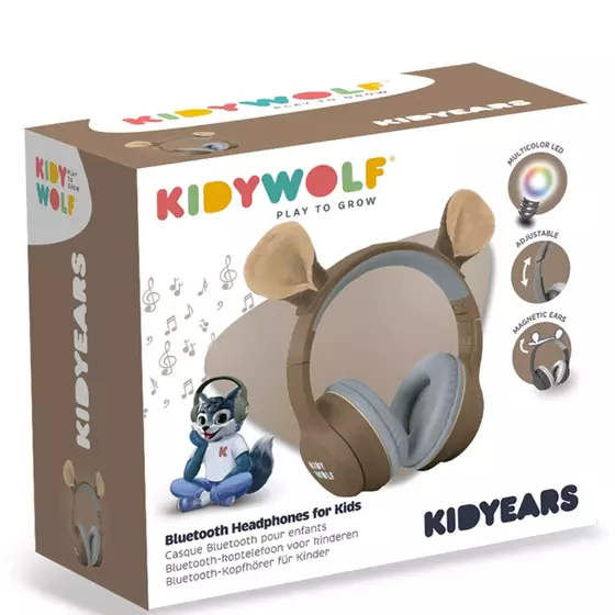 Kidywolf Bluetooth Kopfhöhrer mit Bärenohren