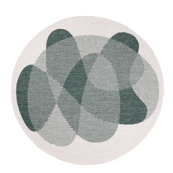 DUO Rug wendbarer Teppich grün