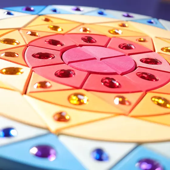 Grimm's Glitzermandala Sonne