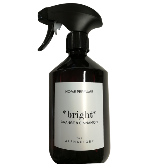 Raumduft | Raumspray / Homespray * Bright * - Orange & Cinnamon 