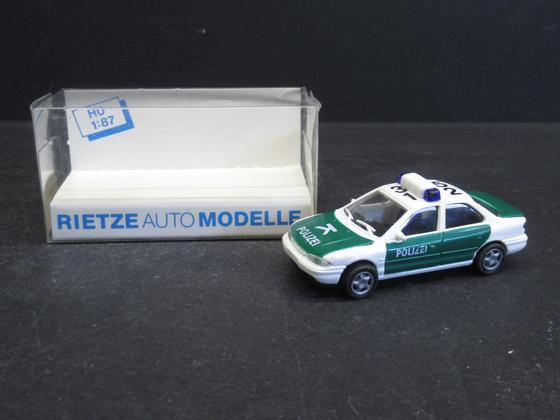 Rietze 50570 Ford Mondeo Ghia, Polizei Spur H0 OVP