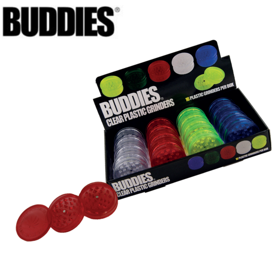 Grinder, Buddies®, Acryl, 3-teilig, Display