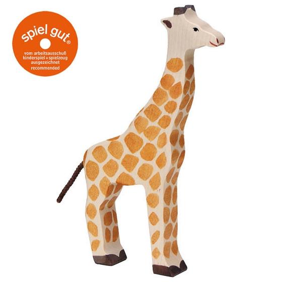 Holztiger Holztier Giraffe groß