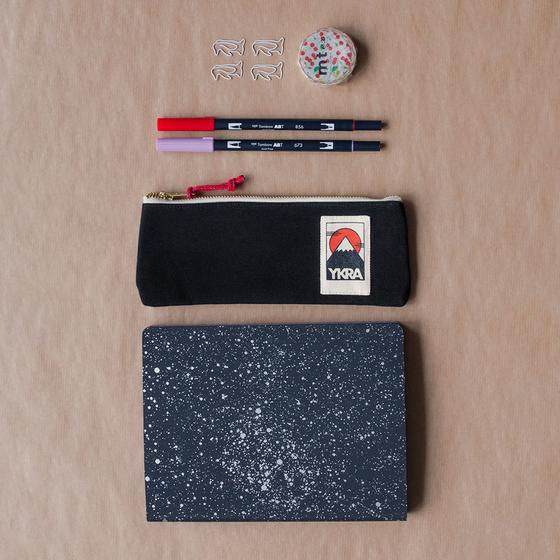 Ykra Pencil Case Black