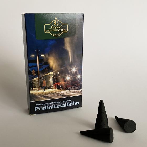 Räucherkerzen "Preßnitztalbahn" (Crottendorfer) Weihrauch