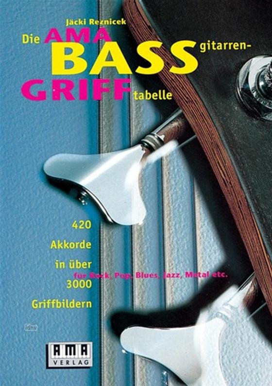 Die AMA-Bassgitarren-Grifftabelle