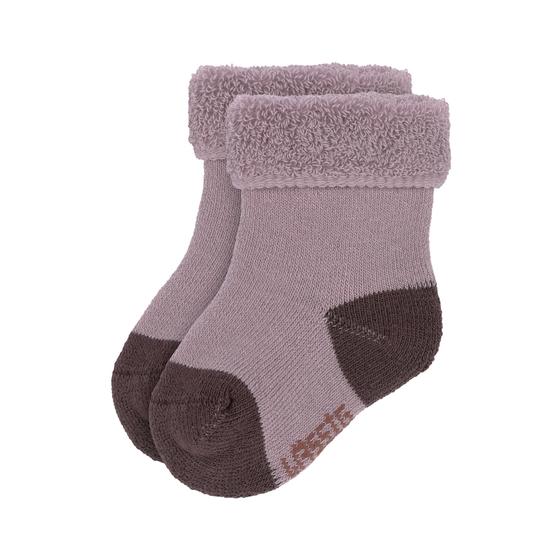 Lässig Newborn Socks Tiny Farmer Lila
