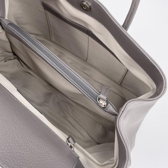 Maxima Handtasche groß tortora, taubengrau