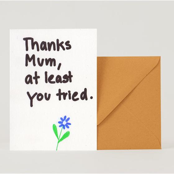 thanks Mum, Klappkarte von superjuju