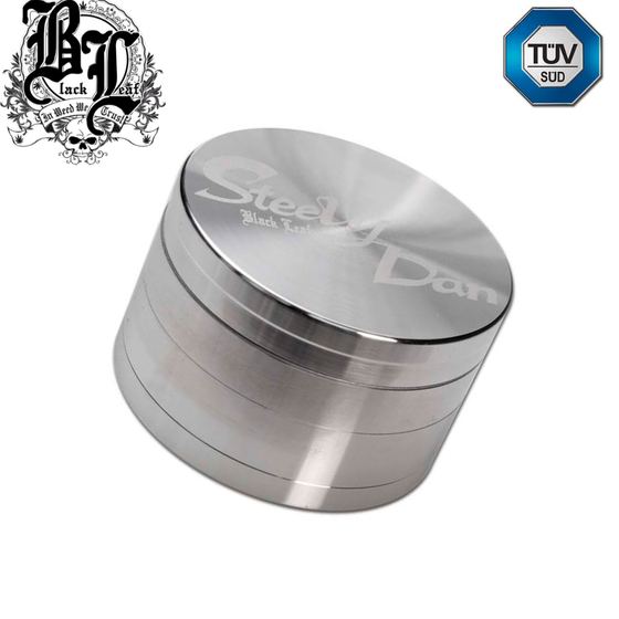 Grinder, Black Leaf®, Steely Dan, Edelstahl, Sieb, 38,5mm
