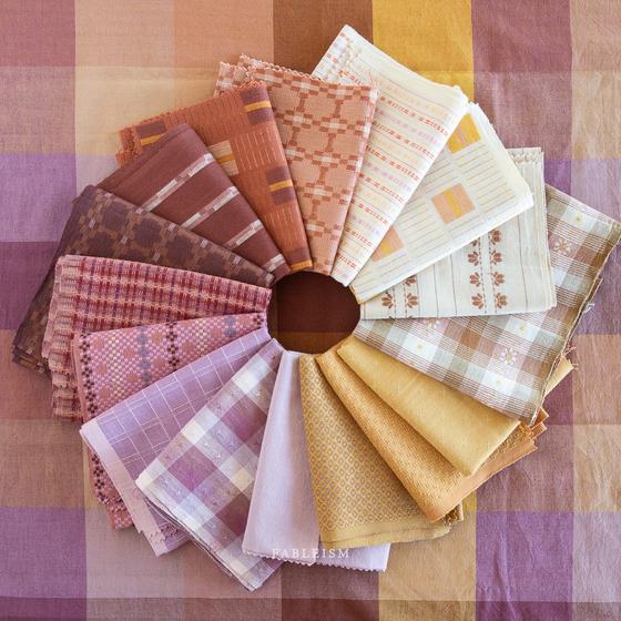 Fableism Stoff Mosaic pink