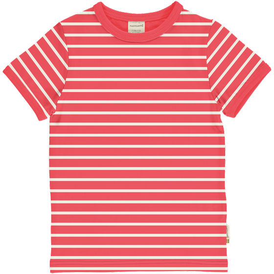 T-Shirt "Stripes Red", Biobaumwolle, GOTS-zertifiziert