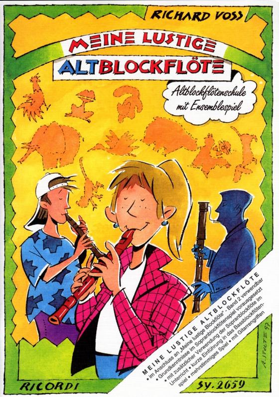 Meine lustige Altblockflöte
