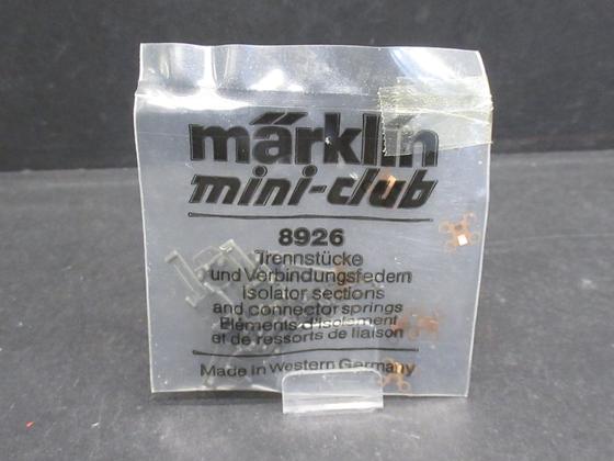 Märklin 8926 Packung Fahrdrahtisolierung Spur Z