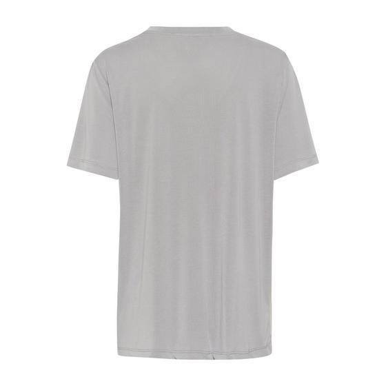SOAKED IN LUXURY T-Shirt SLColumbine V-Neck 30406588 - hellgrau