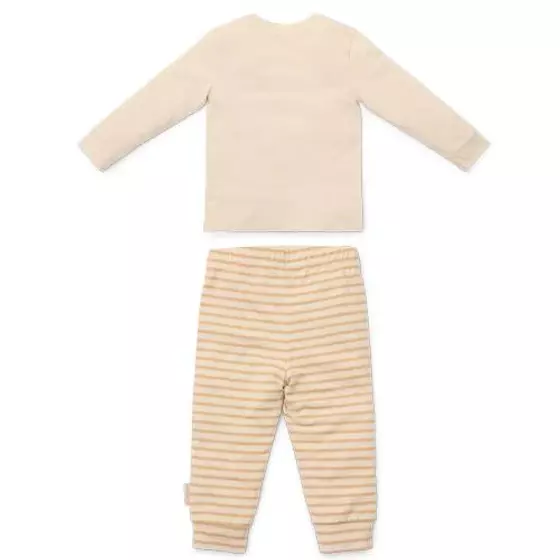 Little Dutch Pyjama Gestreift Sand