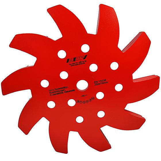 Diamant-Stern-Schleifscheibe <br> Ø 250 mm weiche Bindung  <br> für harte Untergründe, Beton