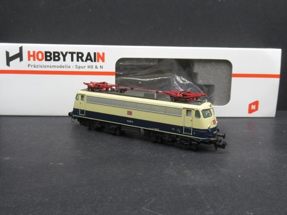Hobbytrain H28016 E-Lok 110 297-9 Bügelfalten E 10 ozeanblau/beige 6-pol. Schnittstelle Spur N OVP