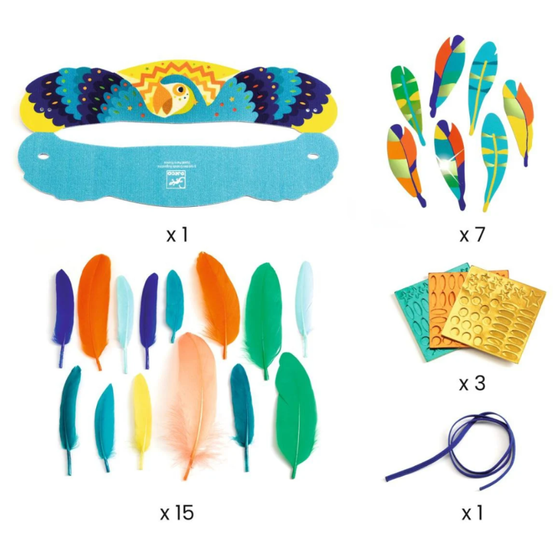 Djeco Do It Yourself Kopfschmuck Rio