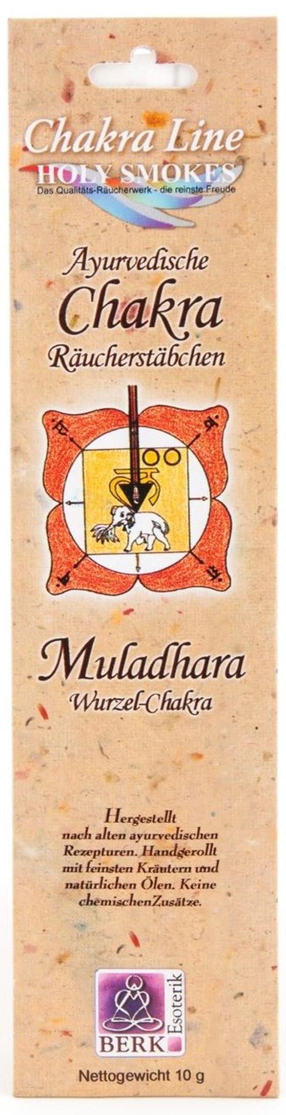 Räucherstäbchen Wurzel-Chakra (Muladhara)