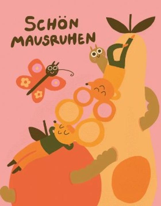 Postkarte Schön Mausruhen Slinga Illustration