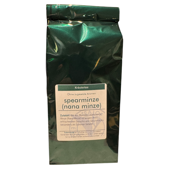 Nana Minze (Spearmint geschnitten), 100g Tüte