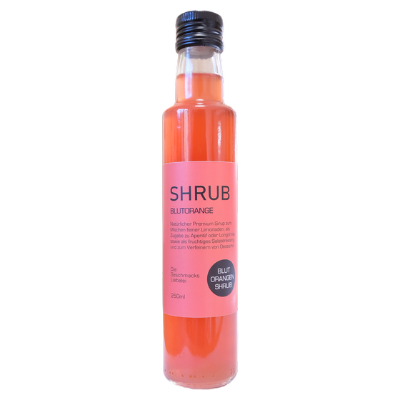 SHRUB - Blutorange - Natürlicher Premium Sirup
