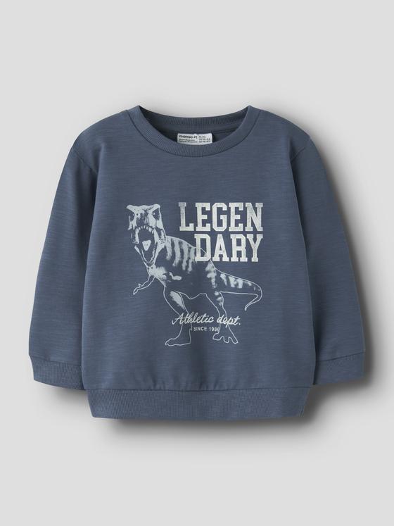Name It Sweatshirt Dinosaur Vintage Indigo