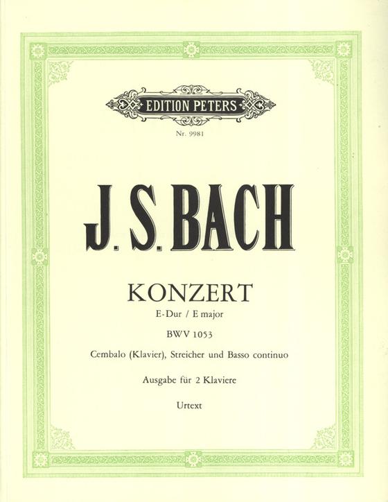 Bach: Konzert E-Dur BWV 1053