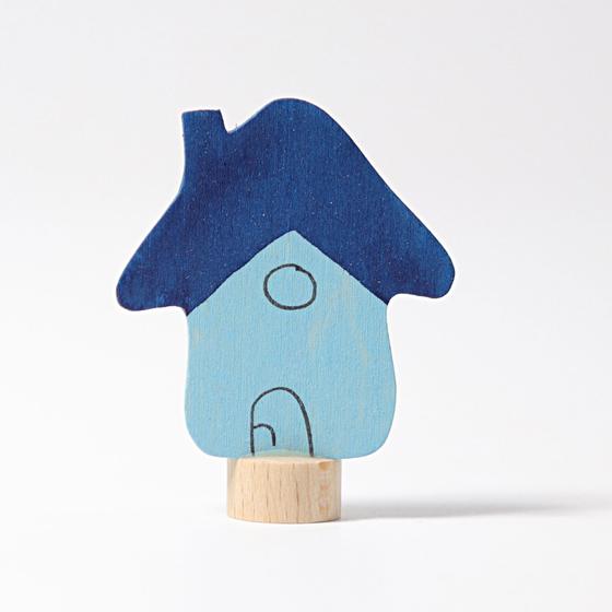 Grimm's Steckfigur Blaues Haus