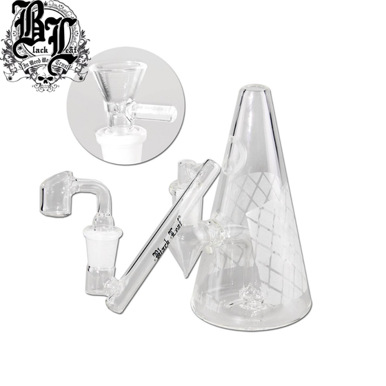 Dab Rig, Black Leaf®, Glasbubbler
