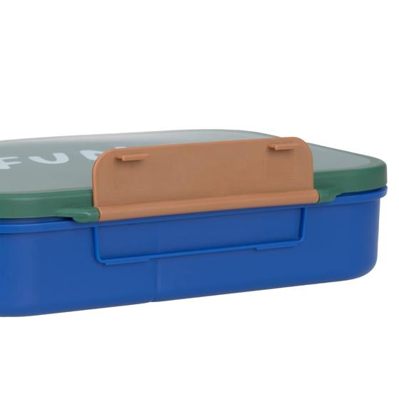 Lässig Brotdose - Bento Lunchbox Little Gang Regenbogen Grün