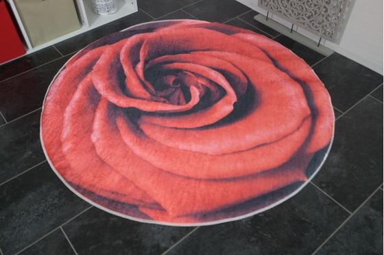 (1)Yikanabilir "Redrose" YUVARLAK 150x150 cm
