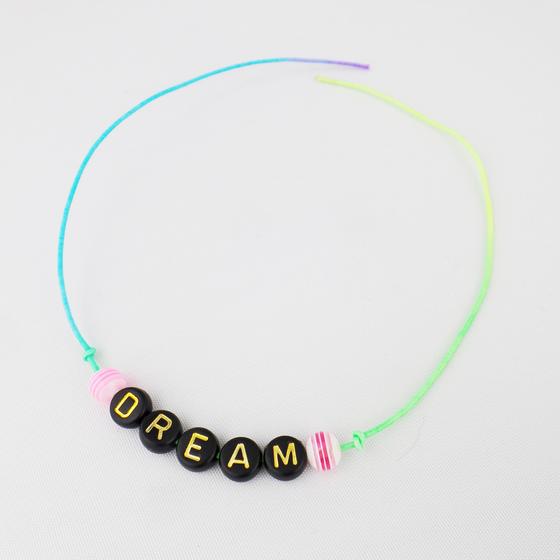 goldmarie Armband DREAM zum Knoten - bunt