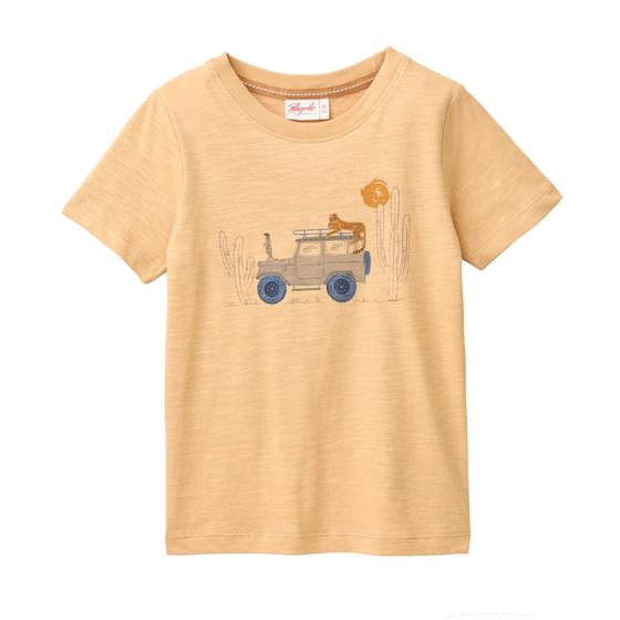 People wear Organic T-Shirt Safari Honiggelb