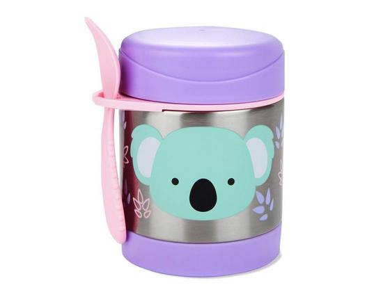 Edelstahl-Warmhaltebox "Koala" mit Göffel